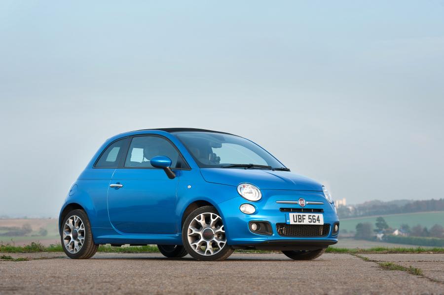  Fiat 500S Cabrio 2013 года  (UK) (фото 23 из 27)